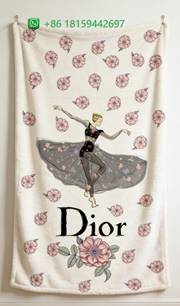 Dior Throw Blankets